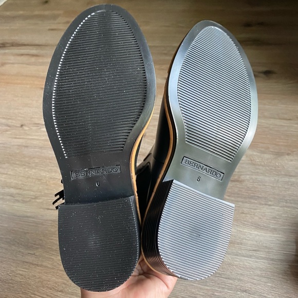 Bernardo Penney Rain Boot With Fringe In Black Size 6 - Picture 8 of 14